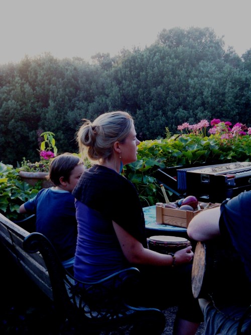 Tuscan Sunset at Yoga Retreat